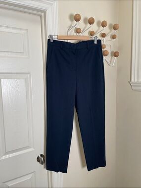 Circolo 1901 -  Straight Legged Preppy Textured Pants - Blue - 29